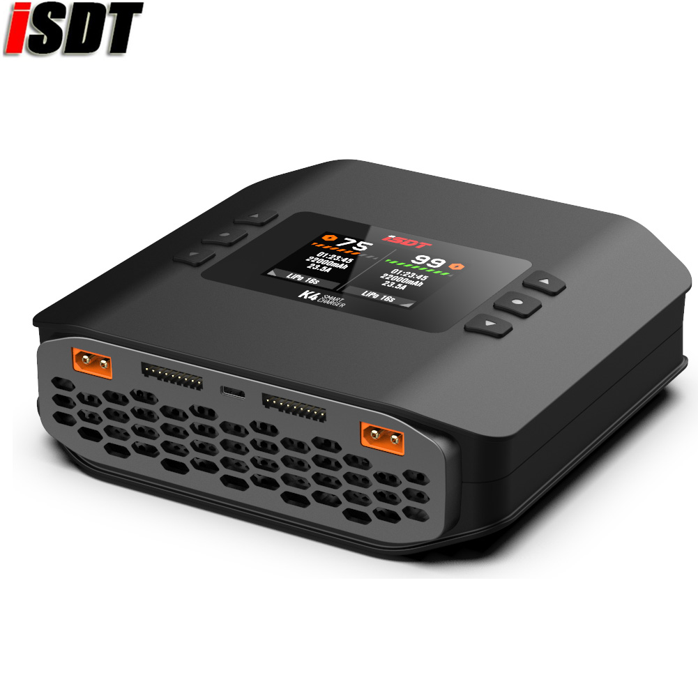 Isdt K4 Dual Lipo Charger - ISDT K4 1~8S Lithium Battery Smart