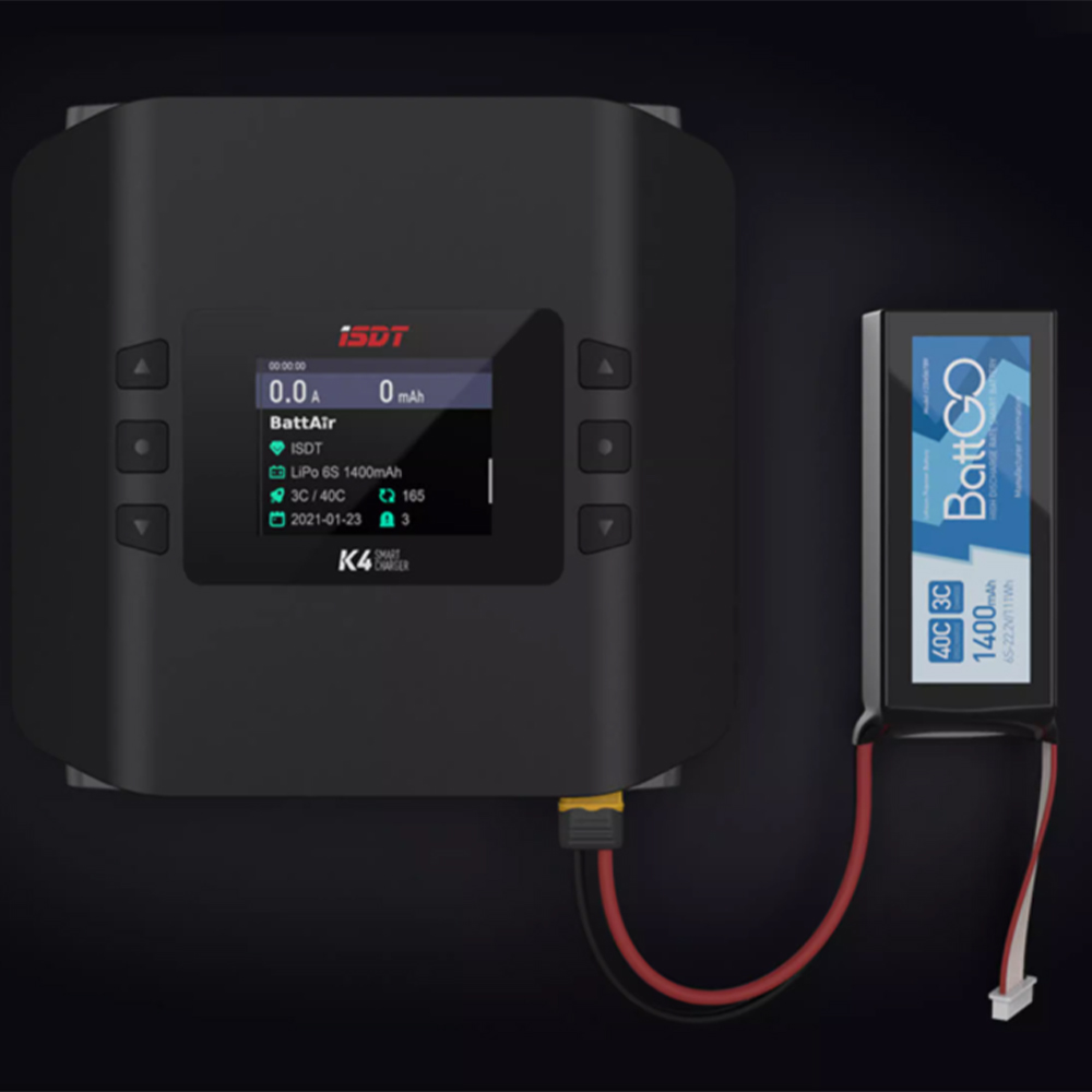 NEW ISDT K4 Dual Channel Lipo  - огляд і ціна Isdt K4 Dual Lipo Charger