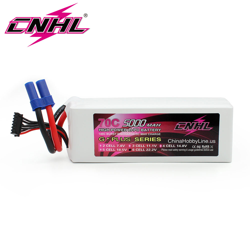 CNHL Lipo 6S 22.2V Battery 500 - огляд і ціна 6S Lipo Battery 22.2V 5000Mah
