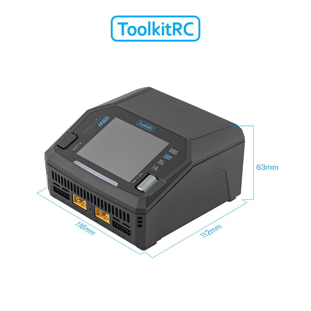 ToolkitRC M6DAC V2 M6DAC Pro D - огляд і ціна Toolkitrc M6Dac Smart Charger