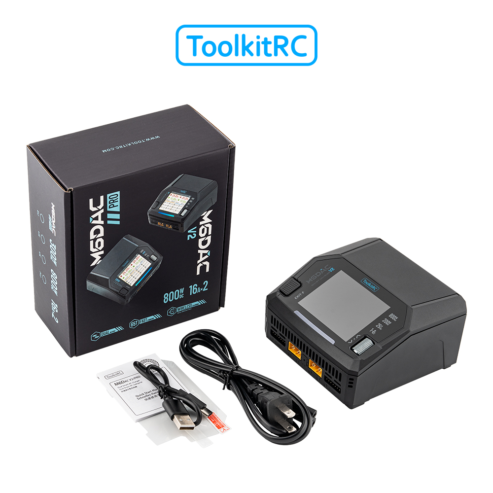 ToolkitRC M6DAC V2 M6DAC Pro D - огляд і ціна Toolkitrc M6Dac Smart Charger