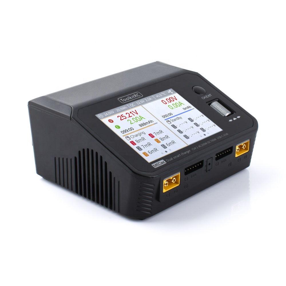 Toolkitrc M6DAC 350W X 2 USB-C - огляд і ціна Toolkitrc M6Dac Smart Charger