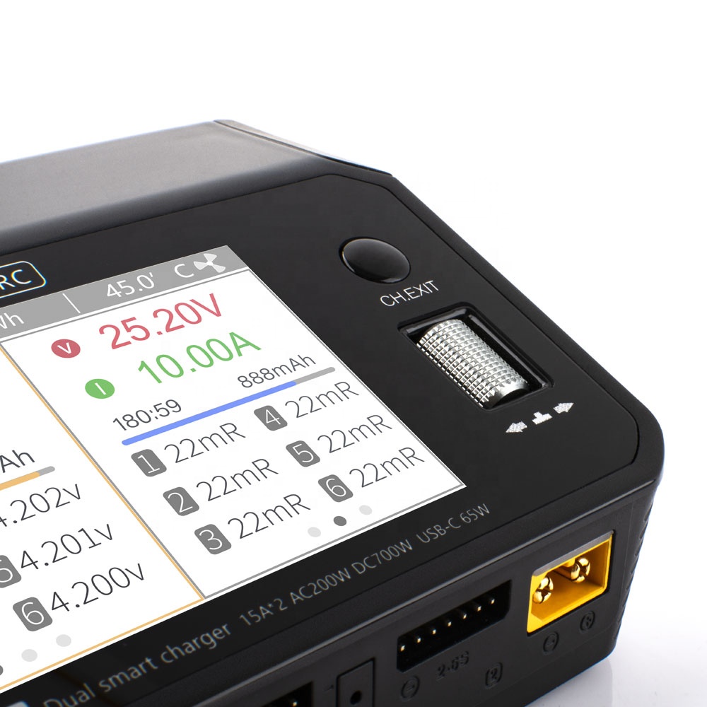 Toolkitrc M6DAC 350W X 2 USB-C - огляд і ціна Toolkitrc M6Dac Smart Charger