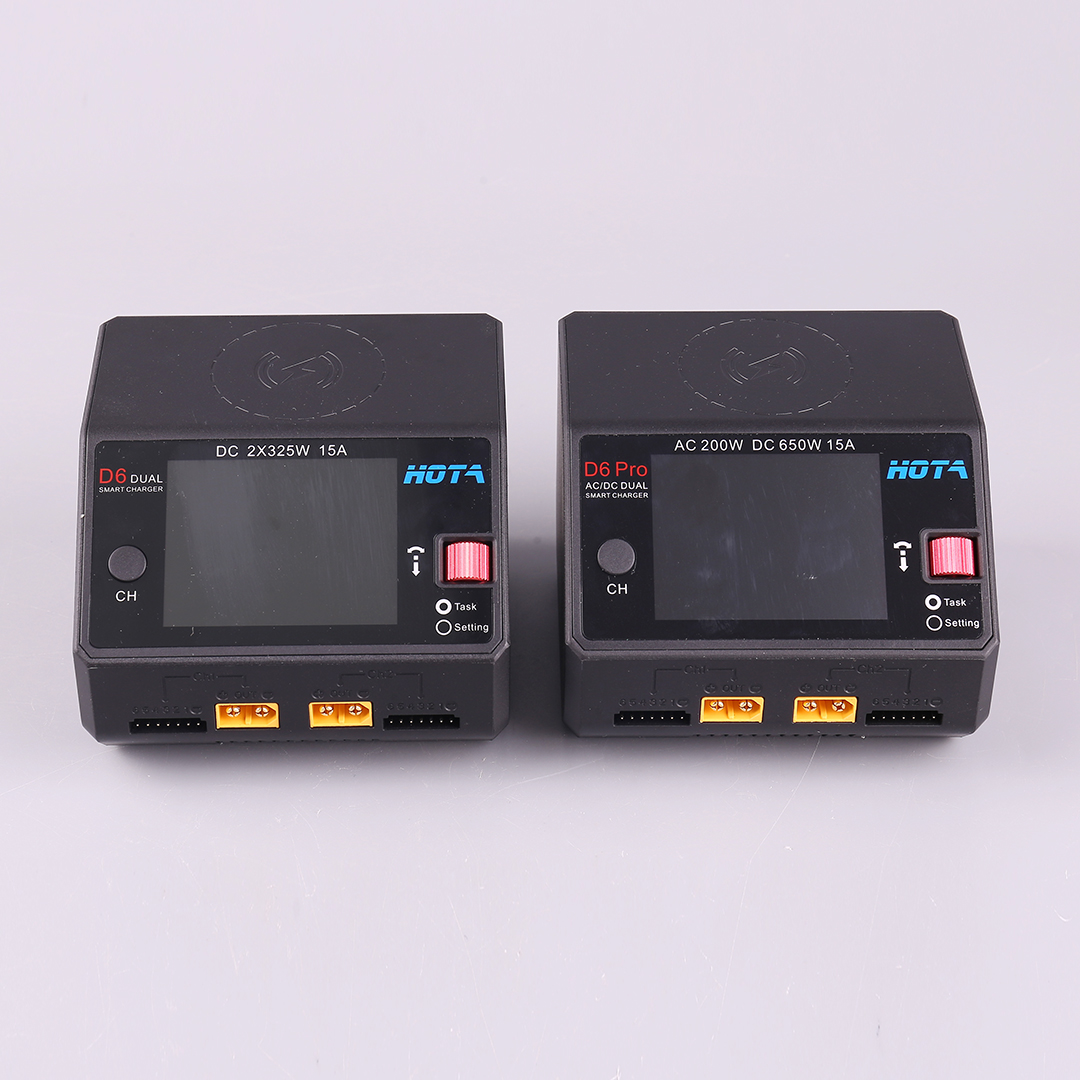 HOTA D6 Pro AC 200W DC 650W 15 - огляд і ціна Hota D6 Pro Dual Lipo Charger