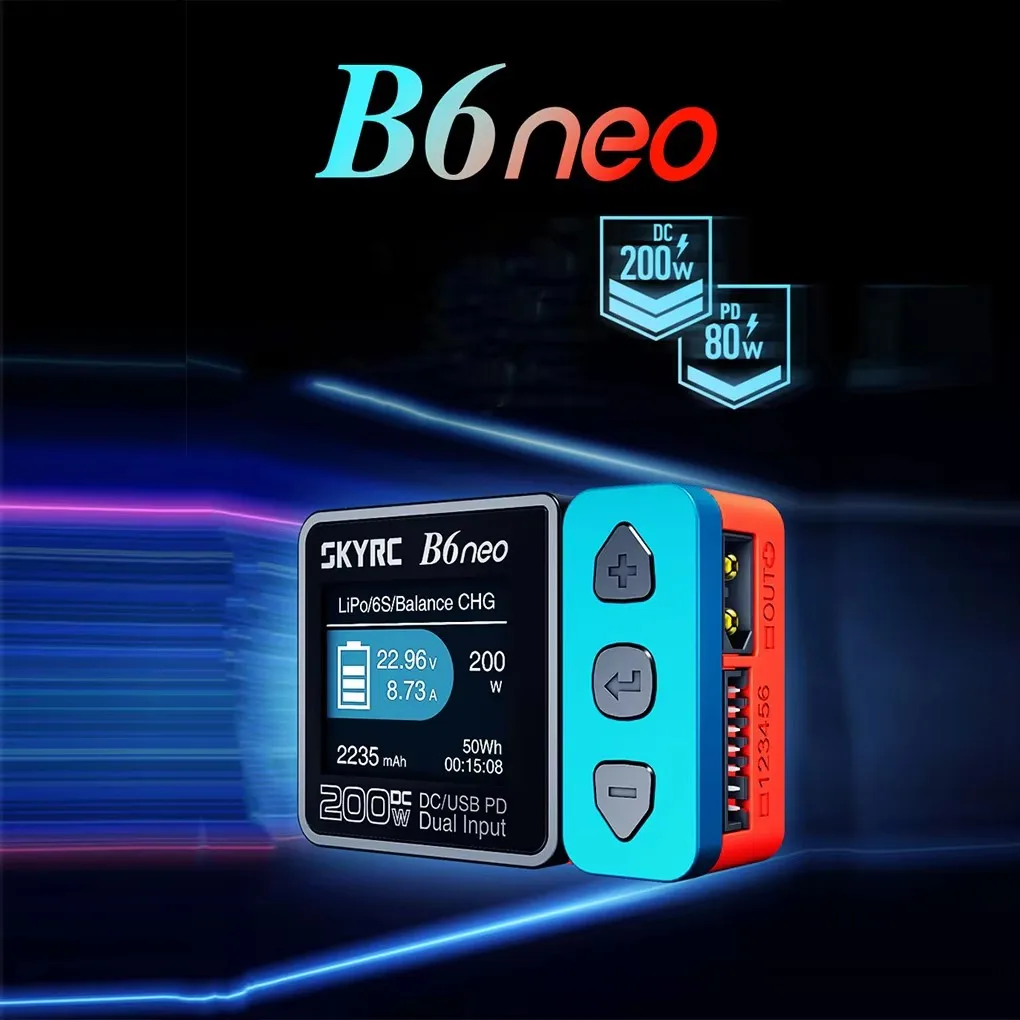 SkyRC B6 Neo Smart Charger DC  - огляд і ціна Skyrc B6 Neo Smart Charger