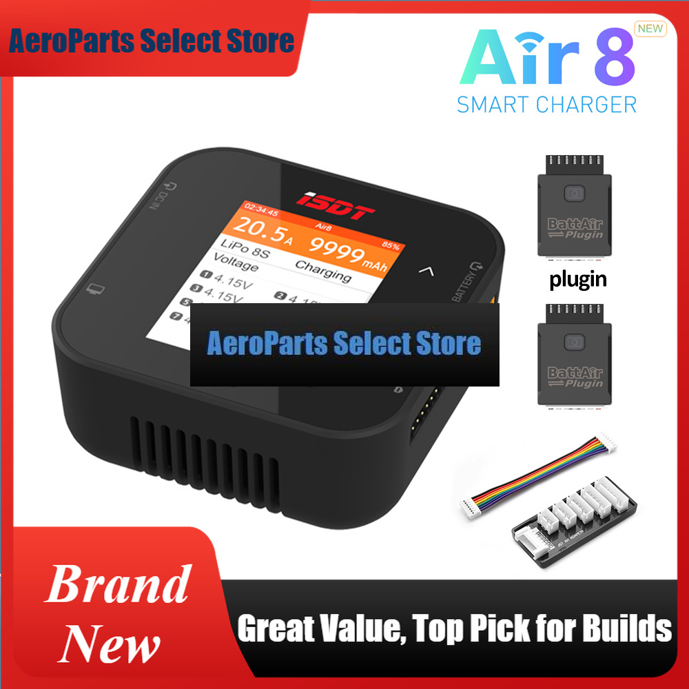 AeroPartsISDT Air8 500W 20A DC - огляд і ціна Isdt Air8 8S Lipo Charger