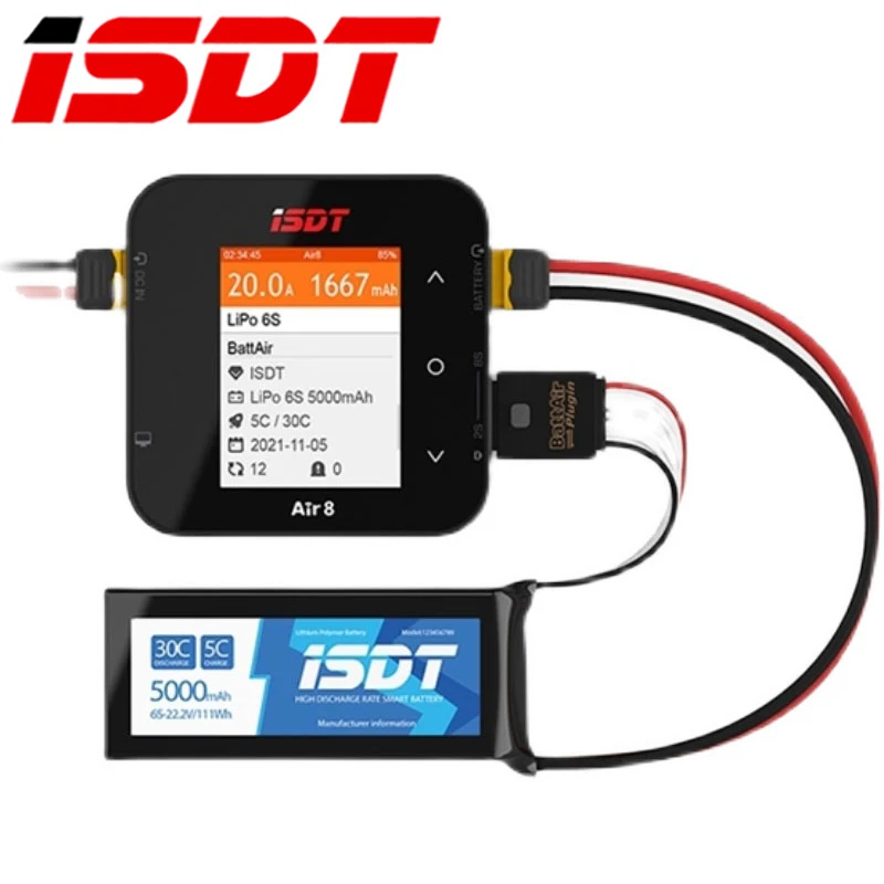 AeroPartsISDT Air8 500W 20A DC - огляд і ціна Isdt Air8 8S Lipo Charger