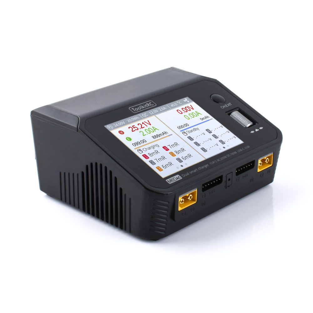 ToolkitRC M6DAC Dual Channel S - огляд і ціна Toolkitrc M6Dac Smart Charger
