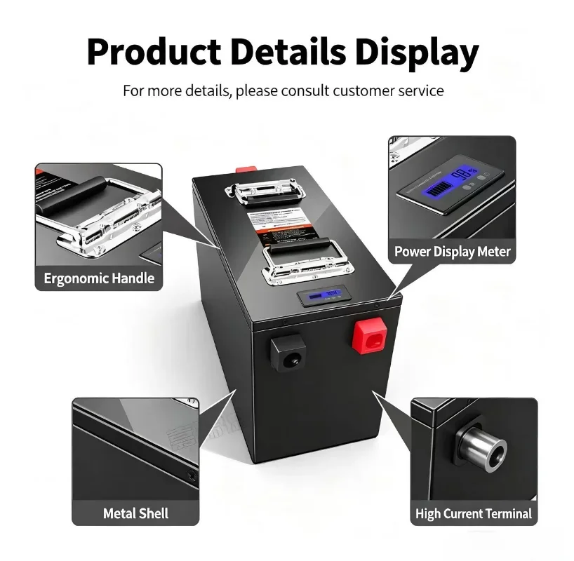 Batería de litio LiFePO4 12V g - огляд і ціна Lifepo4 12V 100Ah Bms Bluetooth