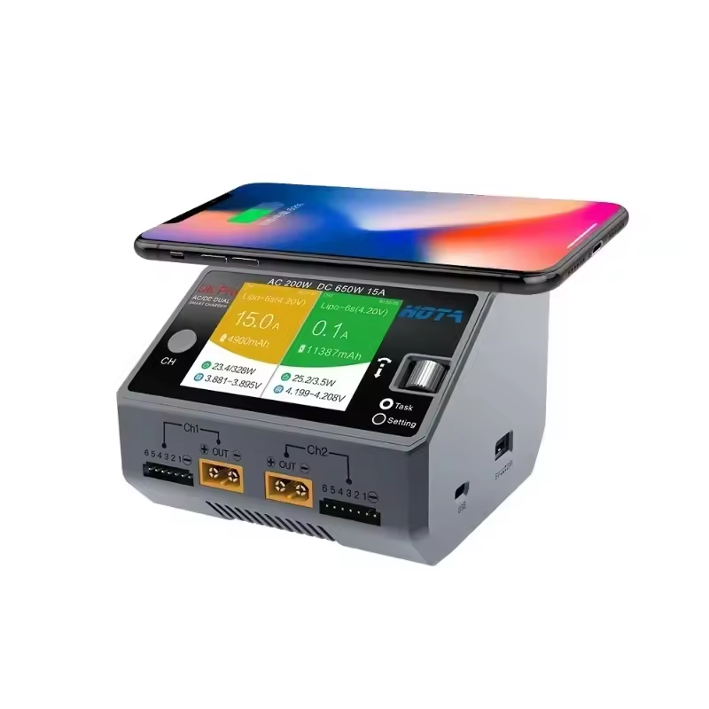 Original HOTA D6 Pro AC 200W D - огляд і ціна Hota D6 Pro Dual Lipo Charger