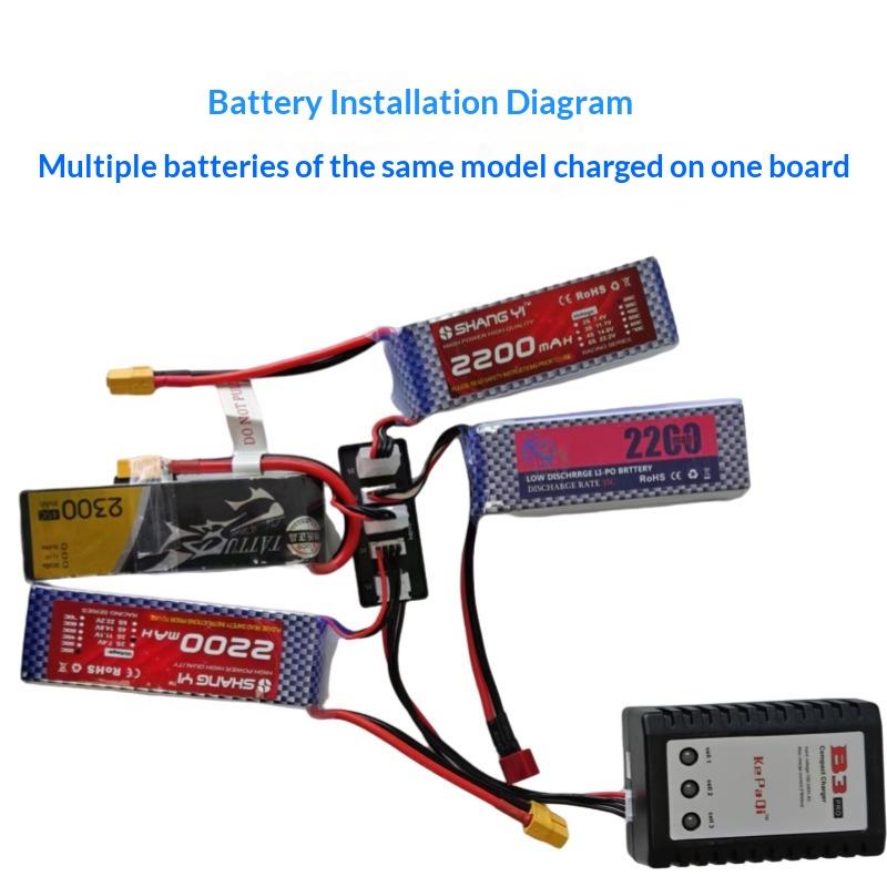 1 Set RC Battery Charger B6AC  - огляд і ціна 12S Lipo Battery Balancing Board