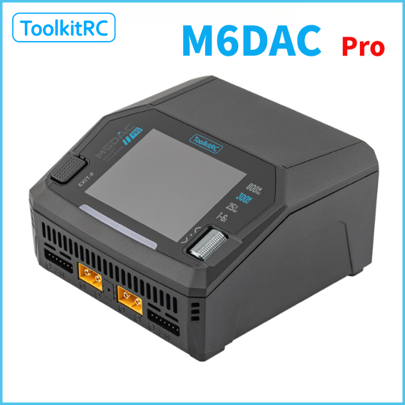 ToolkitRC M6DAC PRO Dual Chann - огляд і ціна Toolkitrc M6Dac Smart Charger