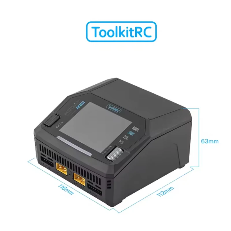 ToolkitRC M6DAC V2 Dual Channe - огляд і ціна Toolkitrc M6Dac Smart Charger