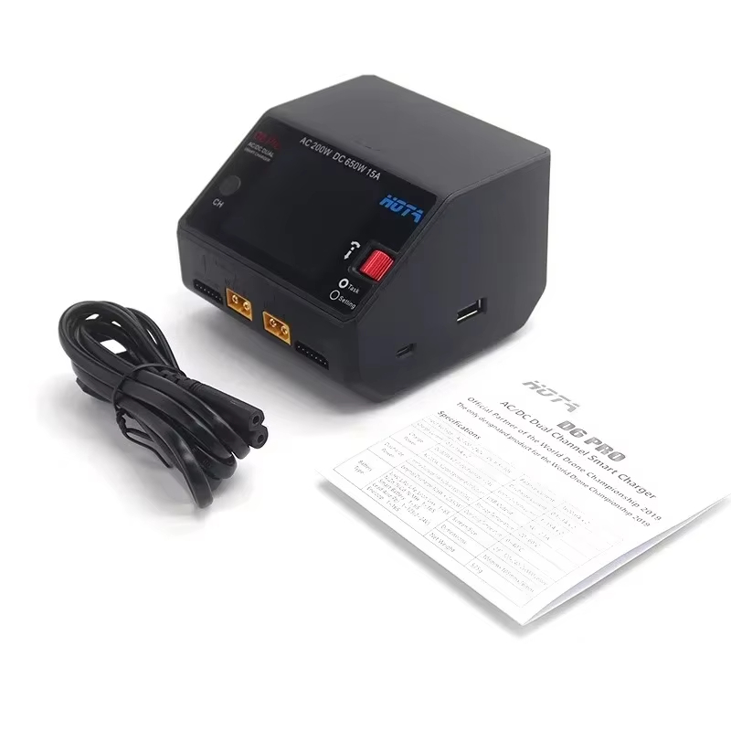 HOTA D6 Pro Dual Channel Charg - огляд і ціна Hota D6 Pro Dual Lipo Charger