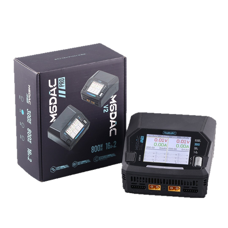 ToolkitRC M6DAC Pro Dual-Chann - огляд і ціна Toolkitrc M6Dac Smart Charger