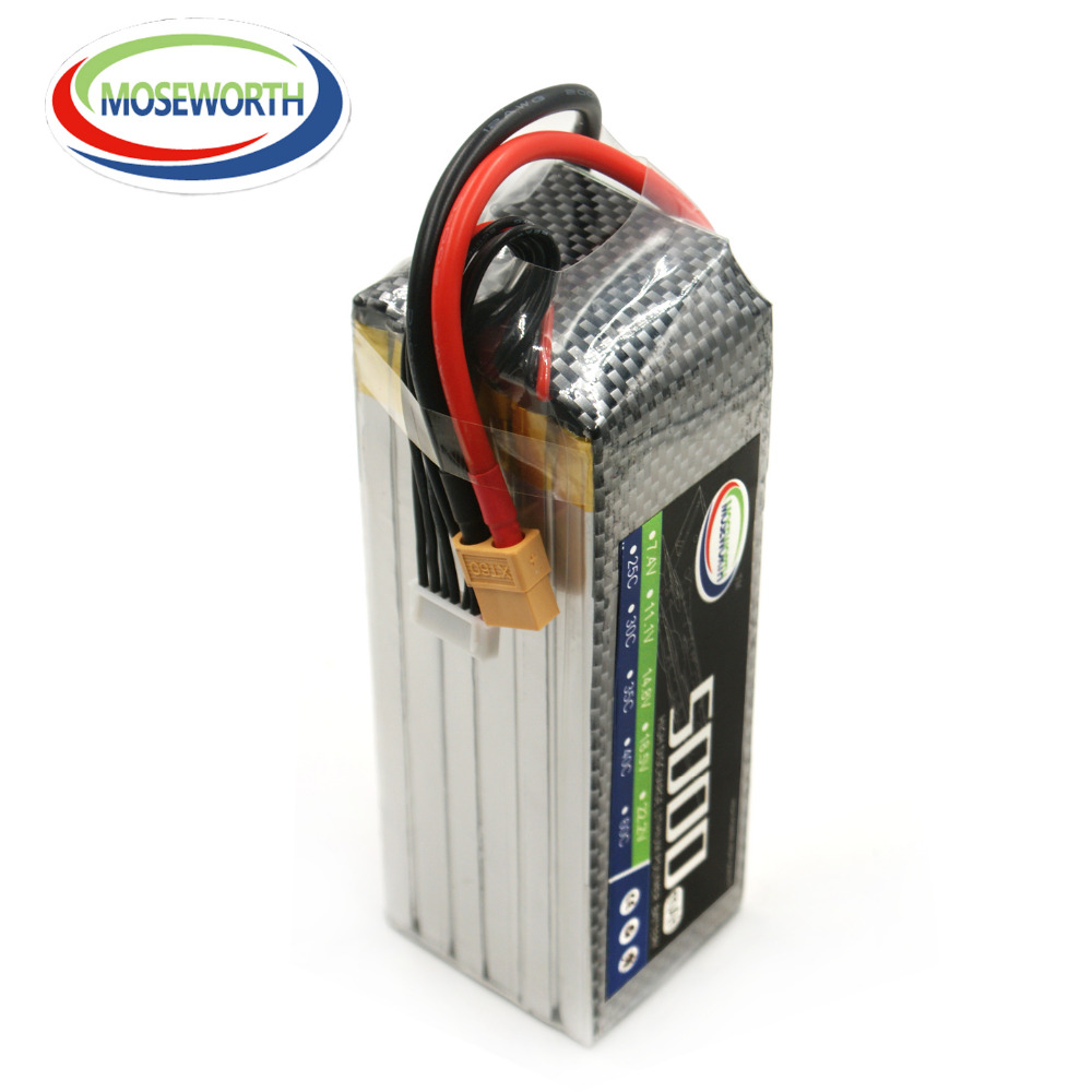 6S 22.2V 5000mAh 60C RC Toy Li - огляд і ціна 6S Lipo Battery 22.2V 5000Mah