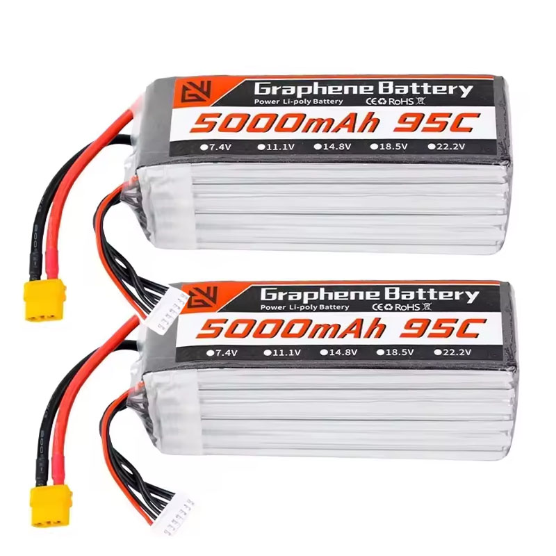 Lipo Battery 6S 5000mAh XT60 X - огляд і ціна 6S Lipo Battery 22.2V 5000Mah