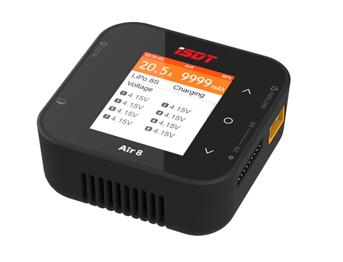 Air8 500W 20A 1-8S Lipo Balanc - огляд і ціна Isdt Air8 8S Lipo Charger