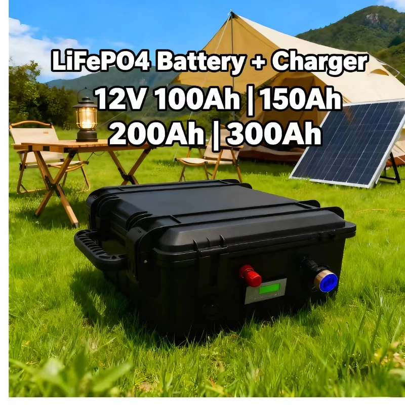 Lifepo4 Lithium Iron Phosphate - огляд і ціна Lifepo4 12V 100Ah Bms Bluetooth