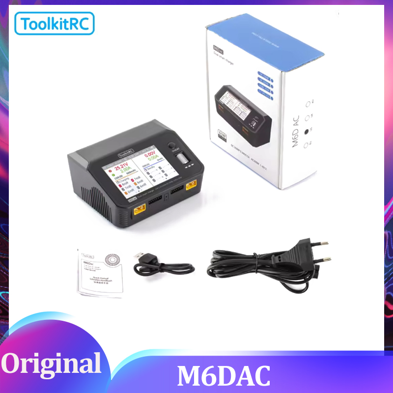 ToolkitRC M6DAC Dual Channel S - огляд і ціна Toolkitrc M6Dac Smart Charger