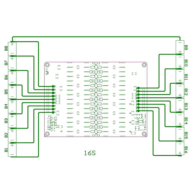 4X 12S 13S 14S 15S 16S Active  - огляд і ціна 12S Lipo Battery Balancing Board