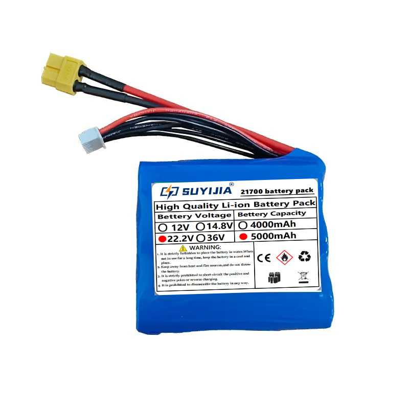 22.2V 5000mAh 6S1P 21700 UAV F - огляд і ціна 6S Lipo Battery 22.2V 5000Mah