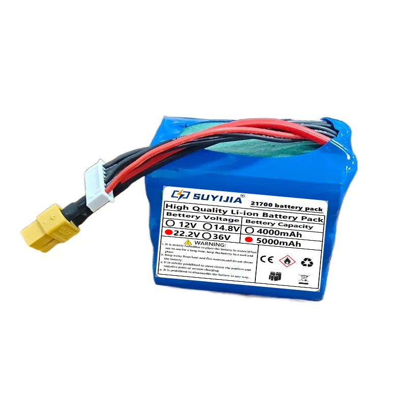 22.2V 5000mAh 6S1P 21700 UAV F - огляд і ціна 6S Lipo Battery 22.2V 5000Mah