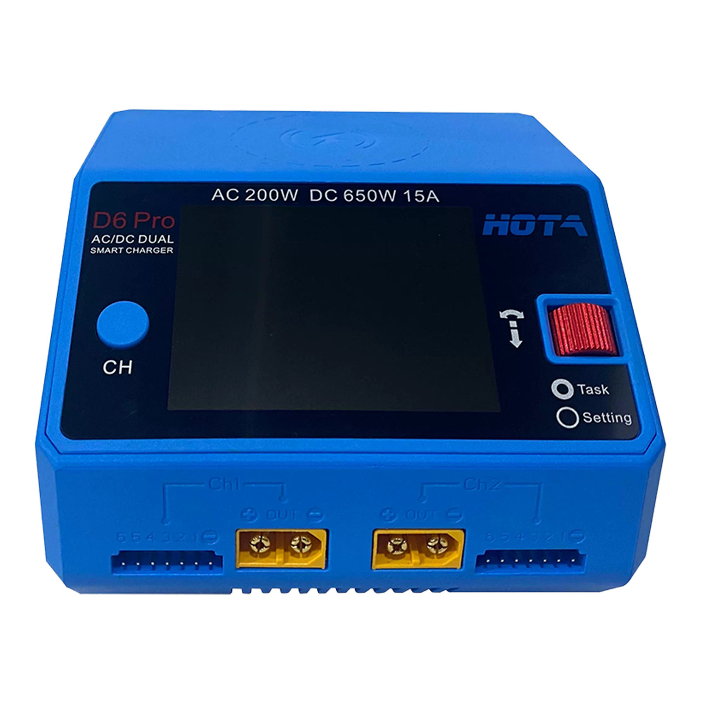HOTA D6 Pro AC/DC Dual Channel - огляд і ціна Hota D6 Pro Dual Lipo Charger