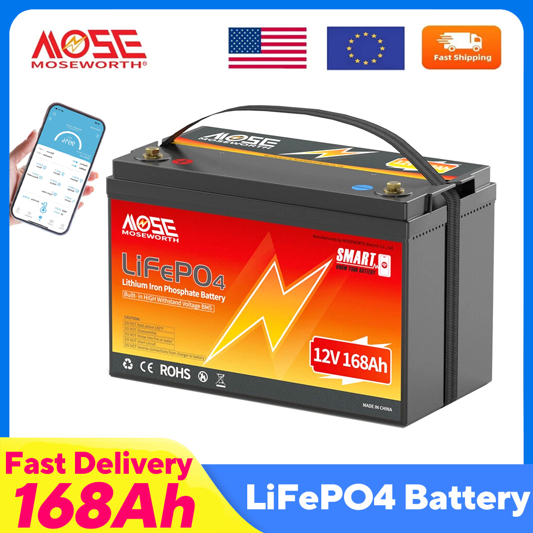 12V 168Ah Bluetooth LiFePO4 Ba - огляд і ціна Lifepo4 12V 100Ah Bms Bluetooth