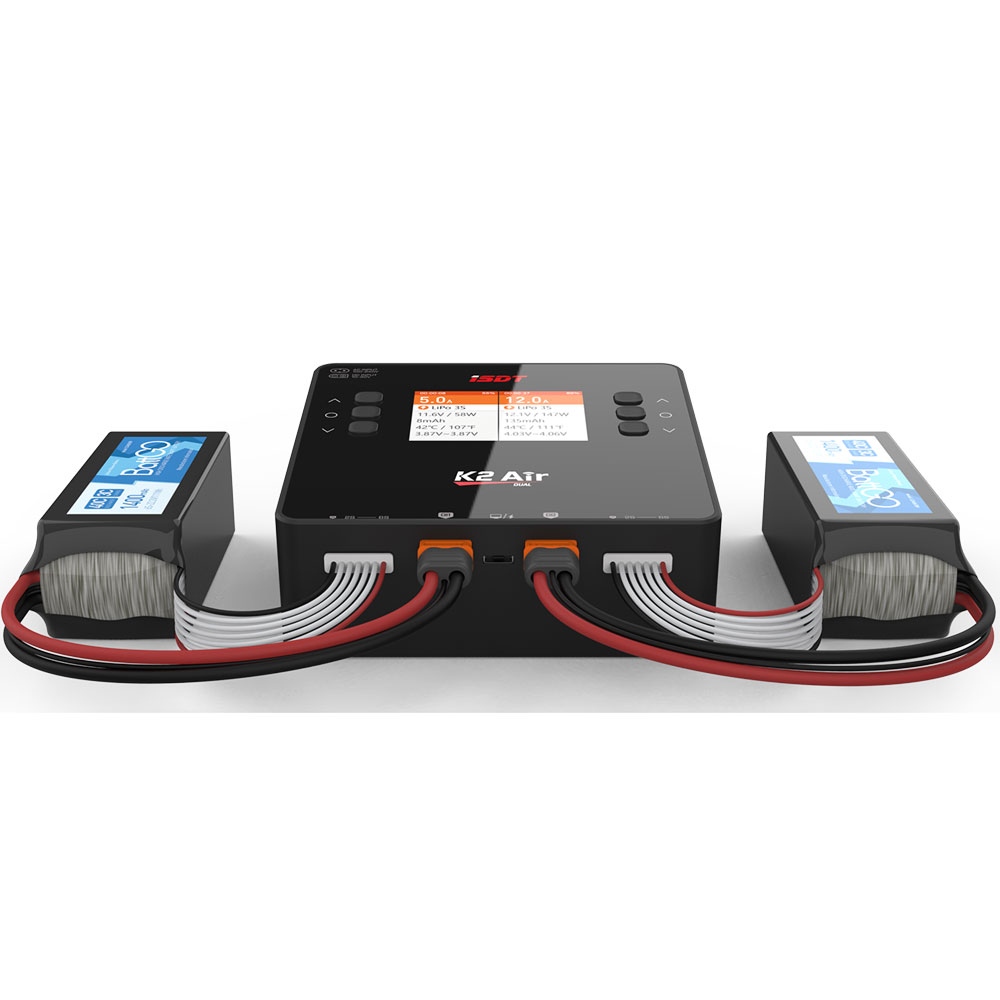 ISDT Lipo Battery Balance Char - огляд і ціна Isdt K4 Dual Lipo Charger