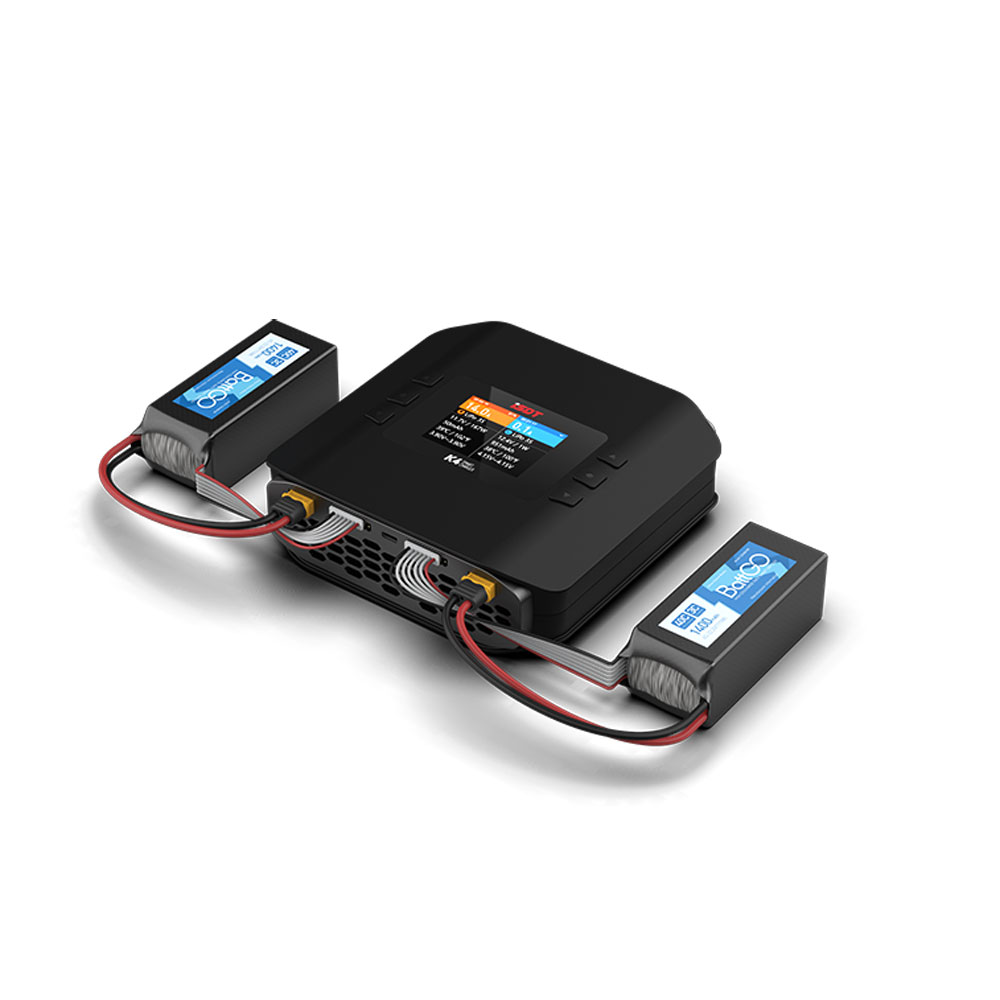 ISDT Lipo Battery Balance Char - огляд і ціна Isdt K4 Dual Lipo Charger