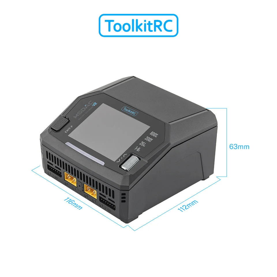 ToolkitRC M6DAC V2 Pro Smart L - огляд і ціна Toolkitrc M6Dac Smart Charger